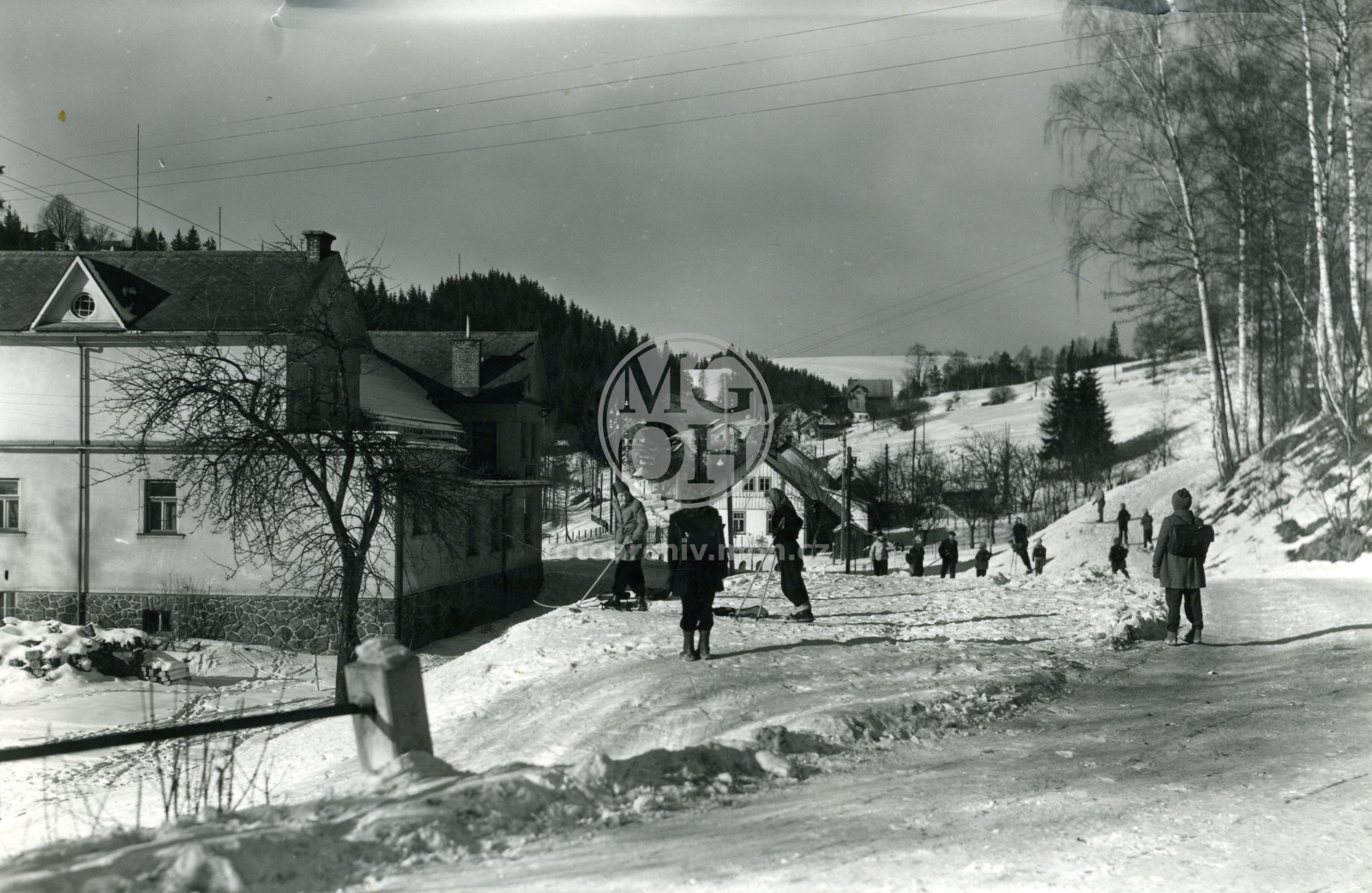 Fotografie - Celkový pohled v zimě