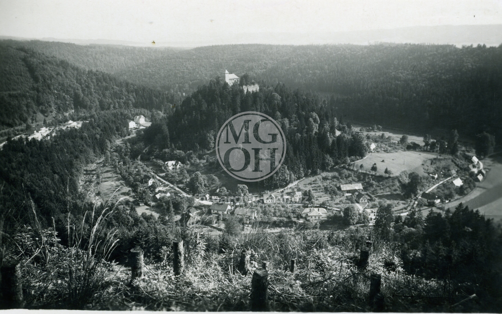 Fotografie - Pohled na Litice nad Orlicí