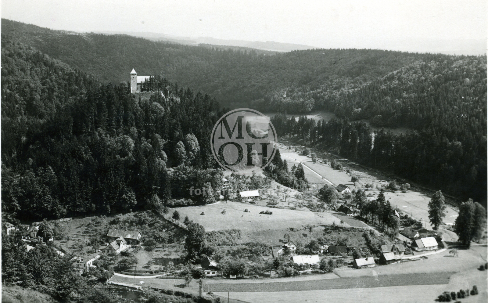 Fotografie - Pohled na Litice nad Orlicí