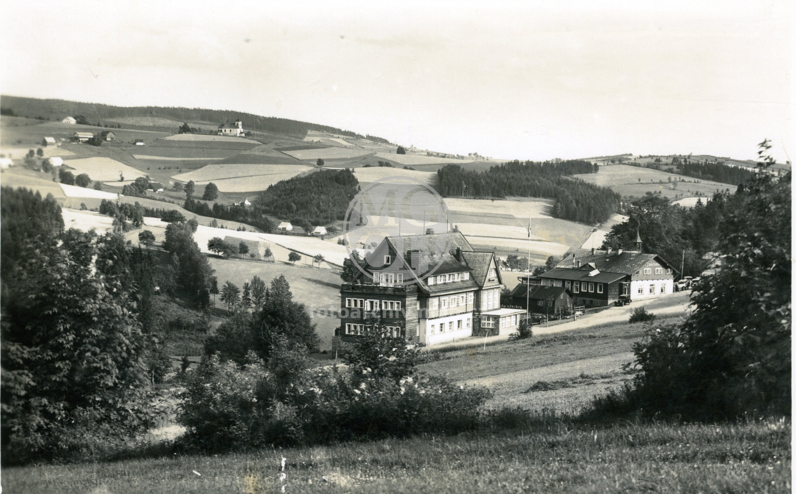 Fotografie - Panorama a Jiráskův dům
