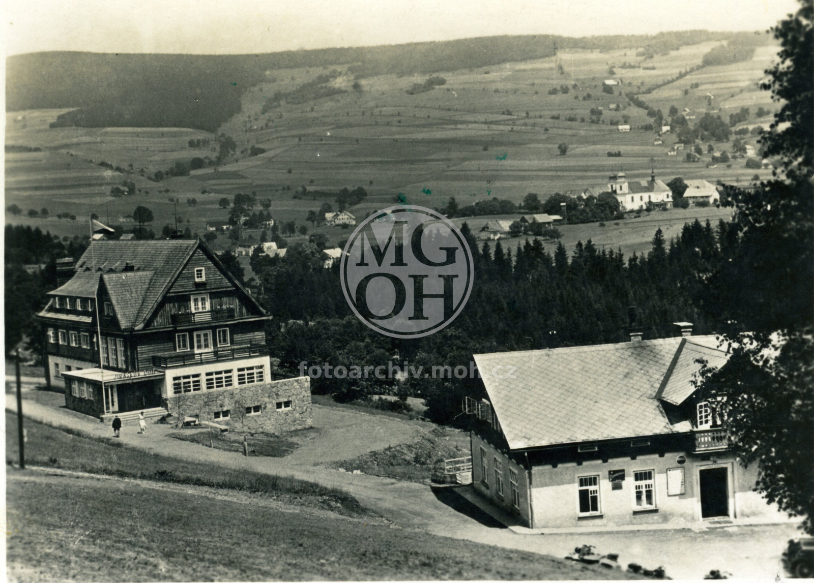 Fotografie - Panorama a Jiráskův dům