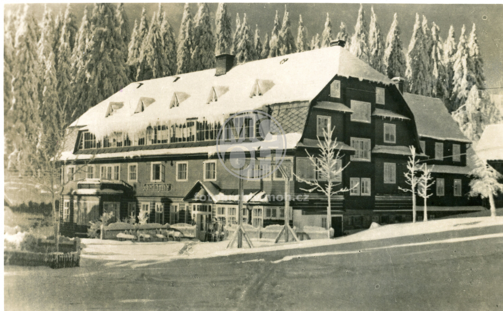 Fotografie - Šerlišský mlýn v zimě