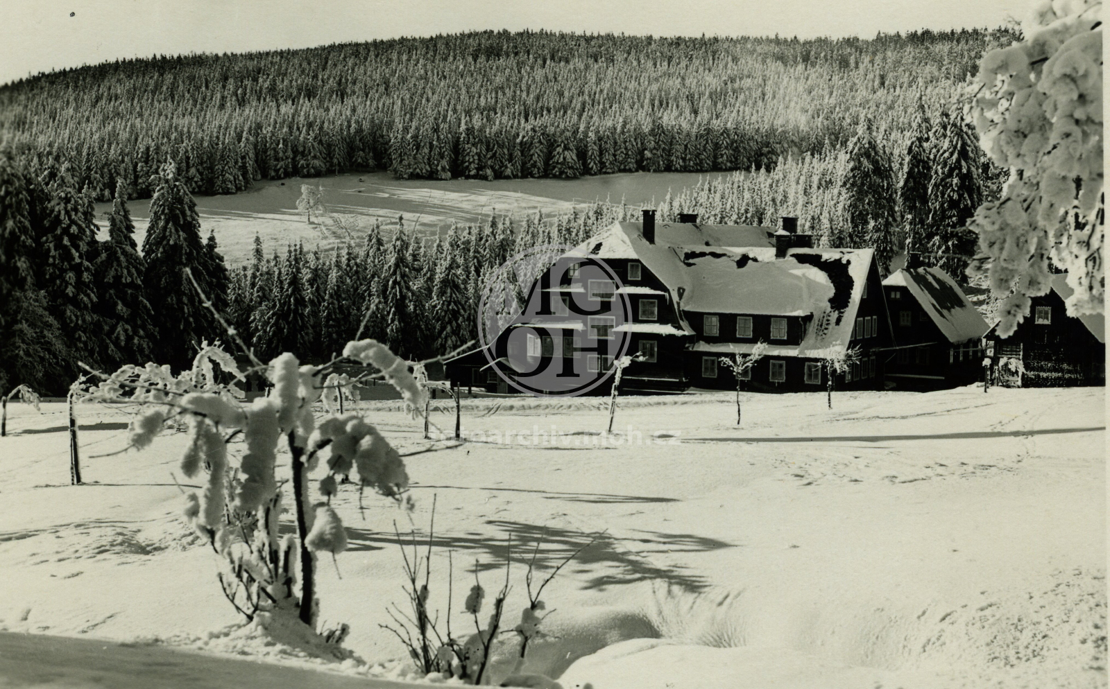 Fotografie - Šerlišský mlýn zima