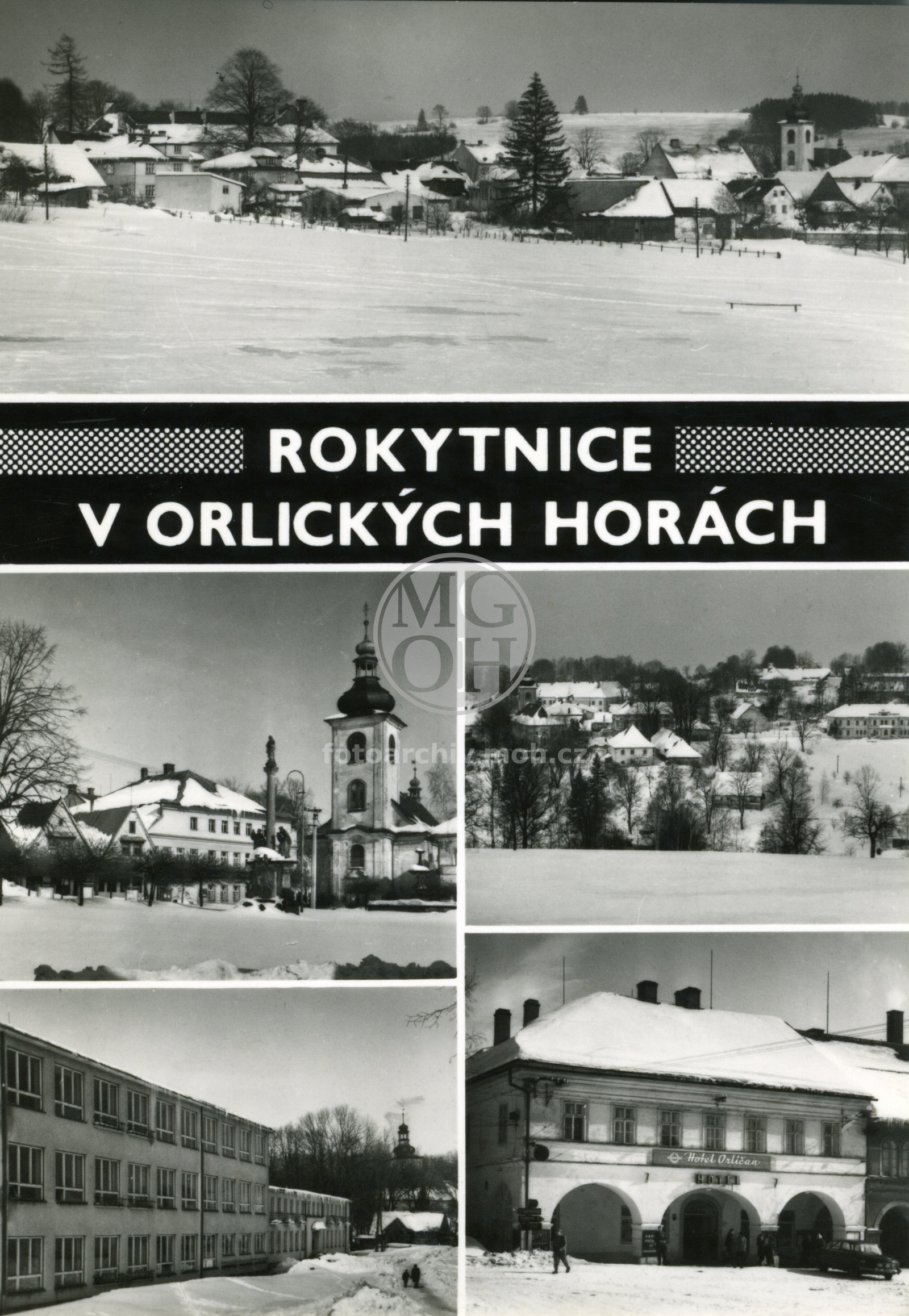 Fotografie - Celkový pohled + různé pohledy zimní