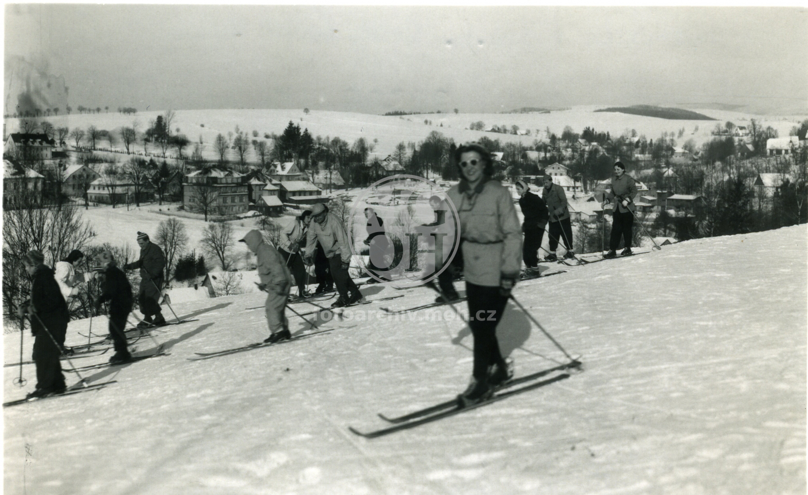 Fotografie - Celkový  pohled v zimě