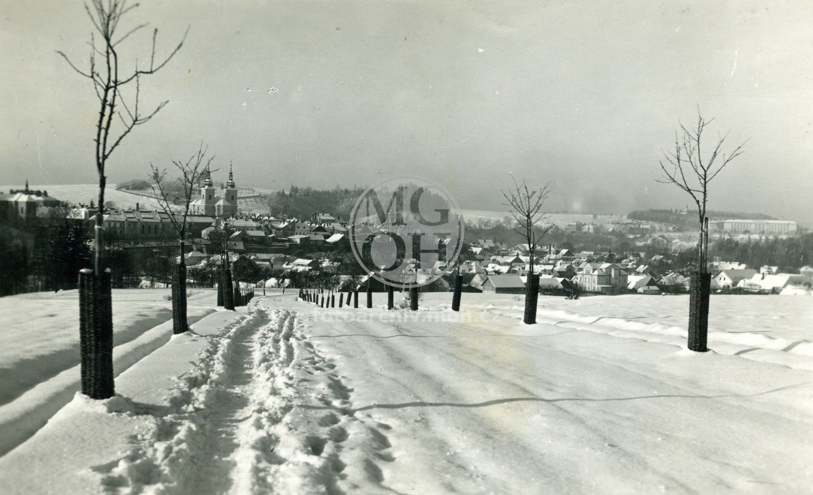 Fotografie - Celkový  pohled v zimě