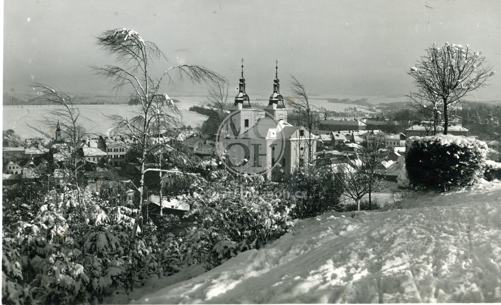 Fotografie - Celkový  pohled v zimě