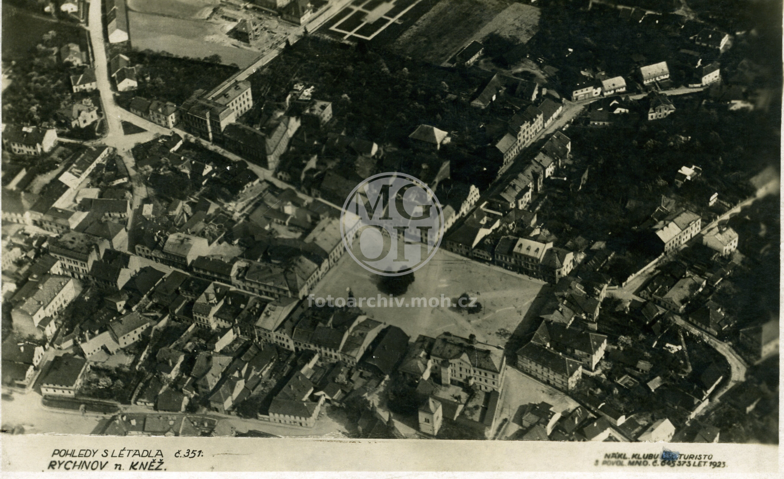 Fotografie - Letecký snímek