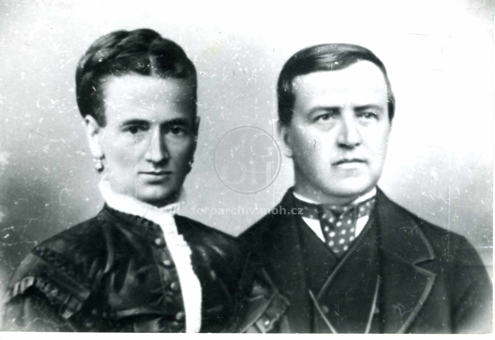 Fotografie - Občané RK, čp.25
Osoba: Vostřebalovi, Josef Mikuláš a Alžběta