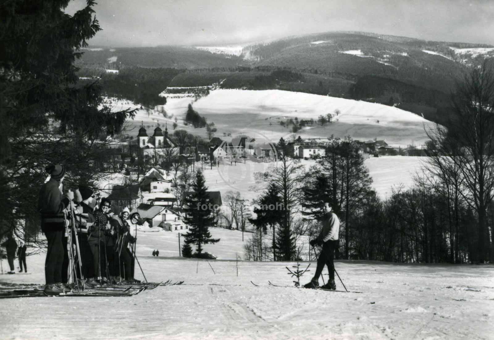 Fotografie - Celkový pohled v zimě