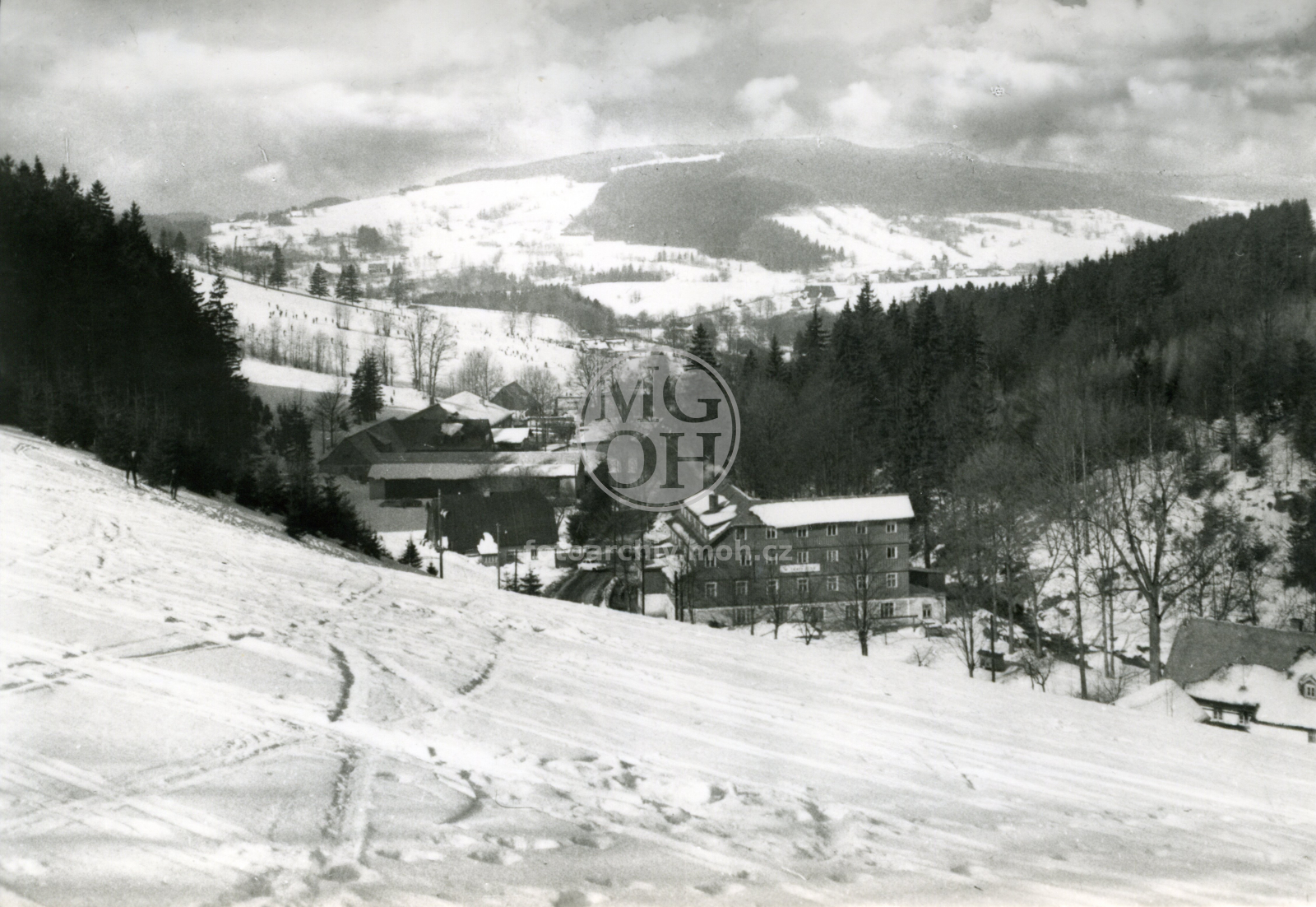 Fotografie - Chata Alba v zimě