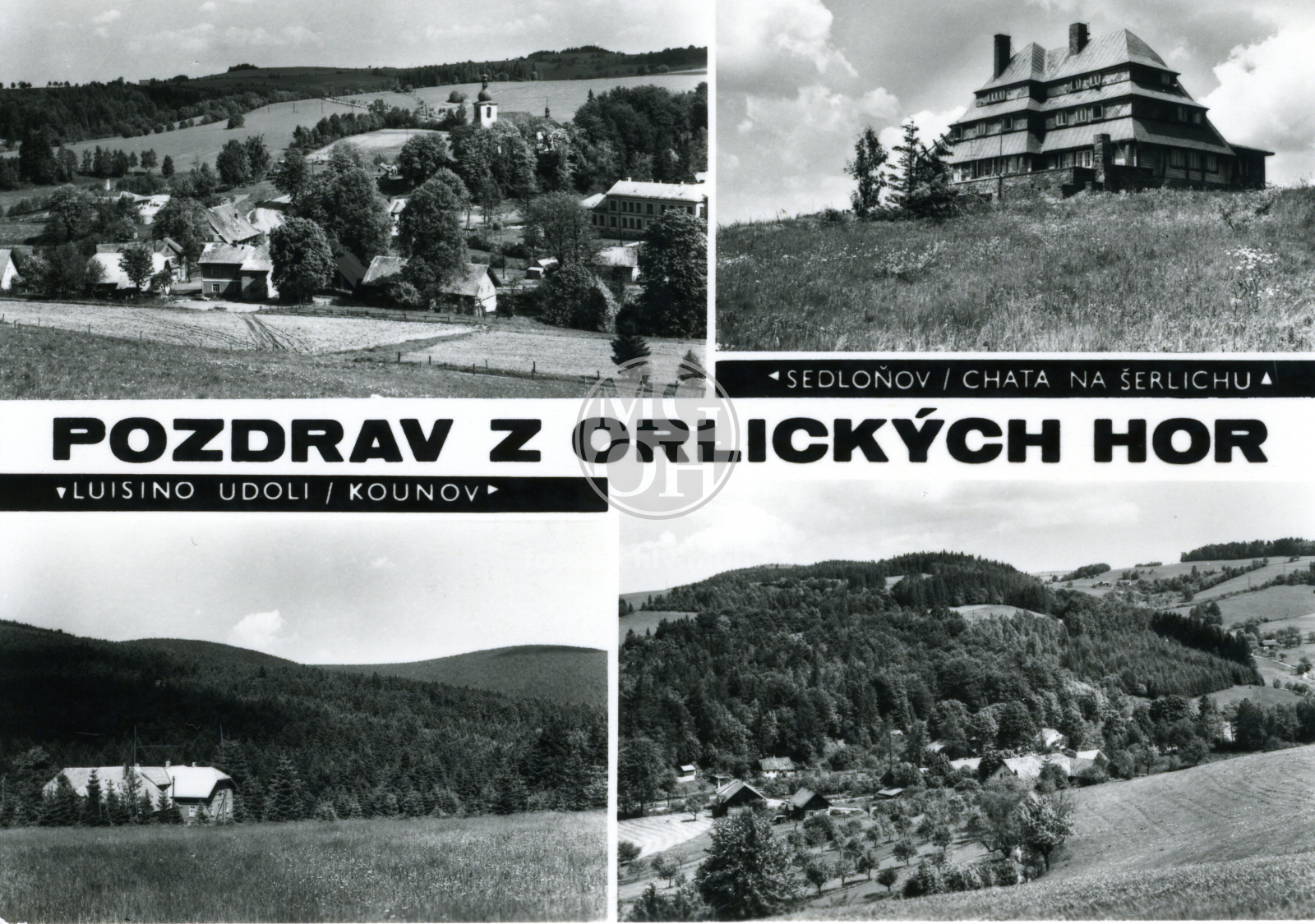 Fotografie - Různé pohledy (Sedloňov, chata na Šerlichu, Luisino údolí, Kounov)