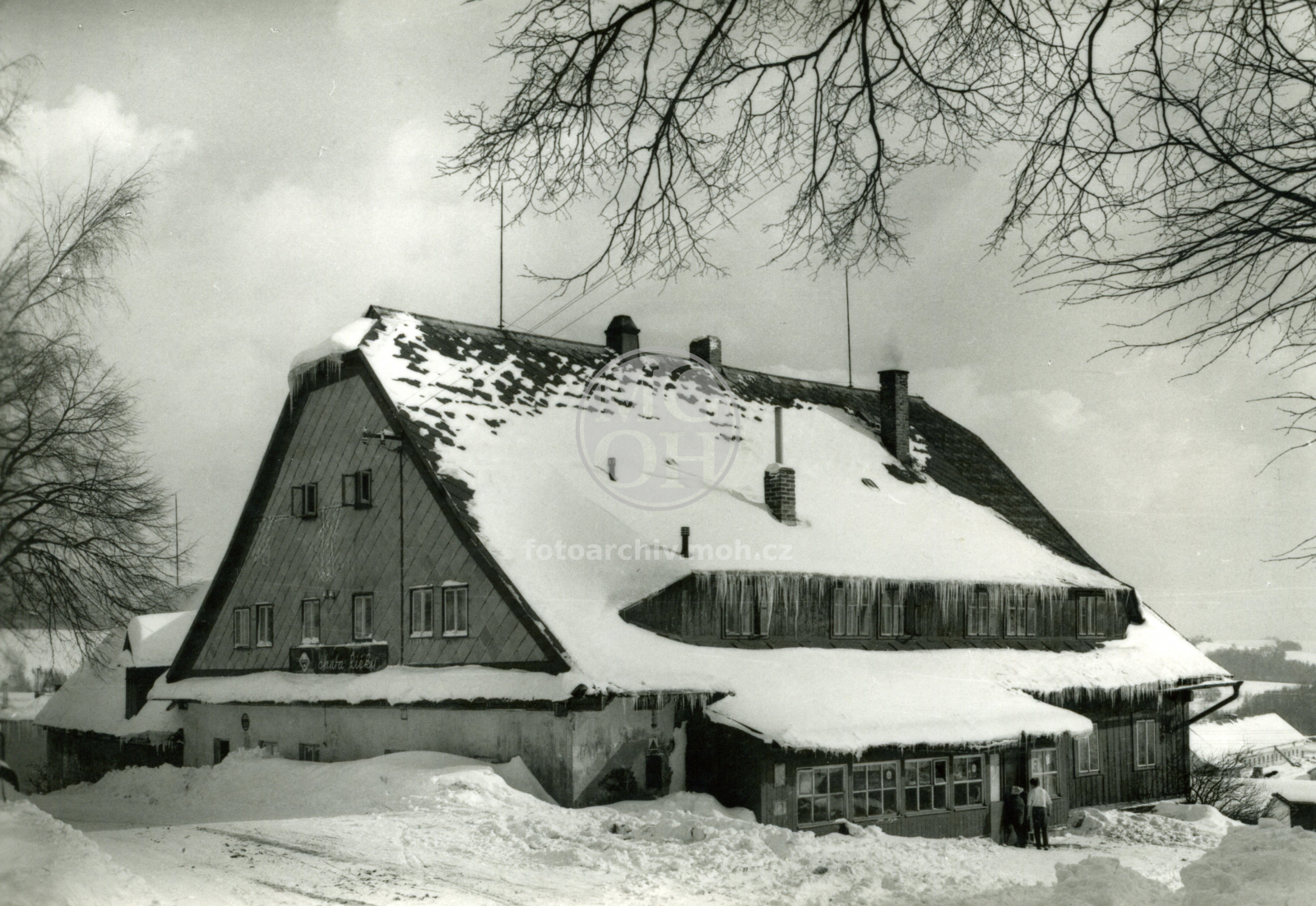 Fotografie - Horská chata v zimě
