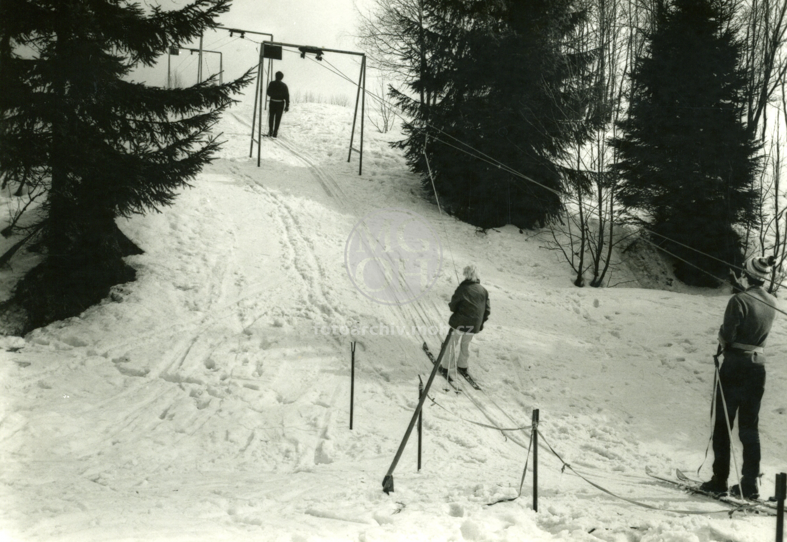 Fotografie - Lyžařský vlek