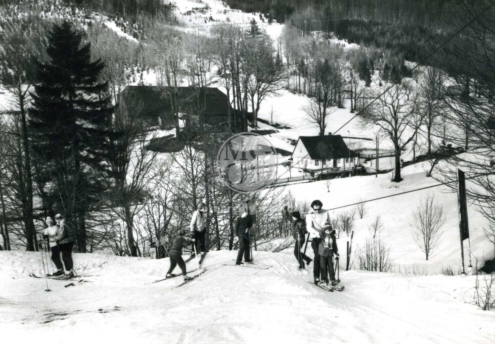 Fotografie - Lyžařský vlek
