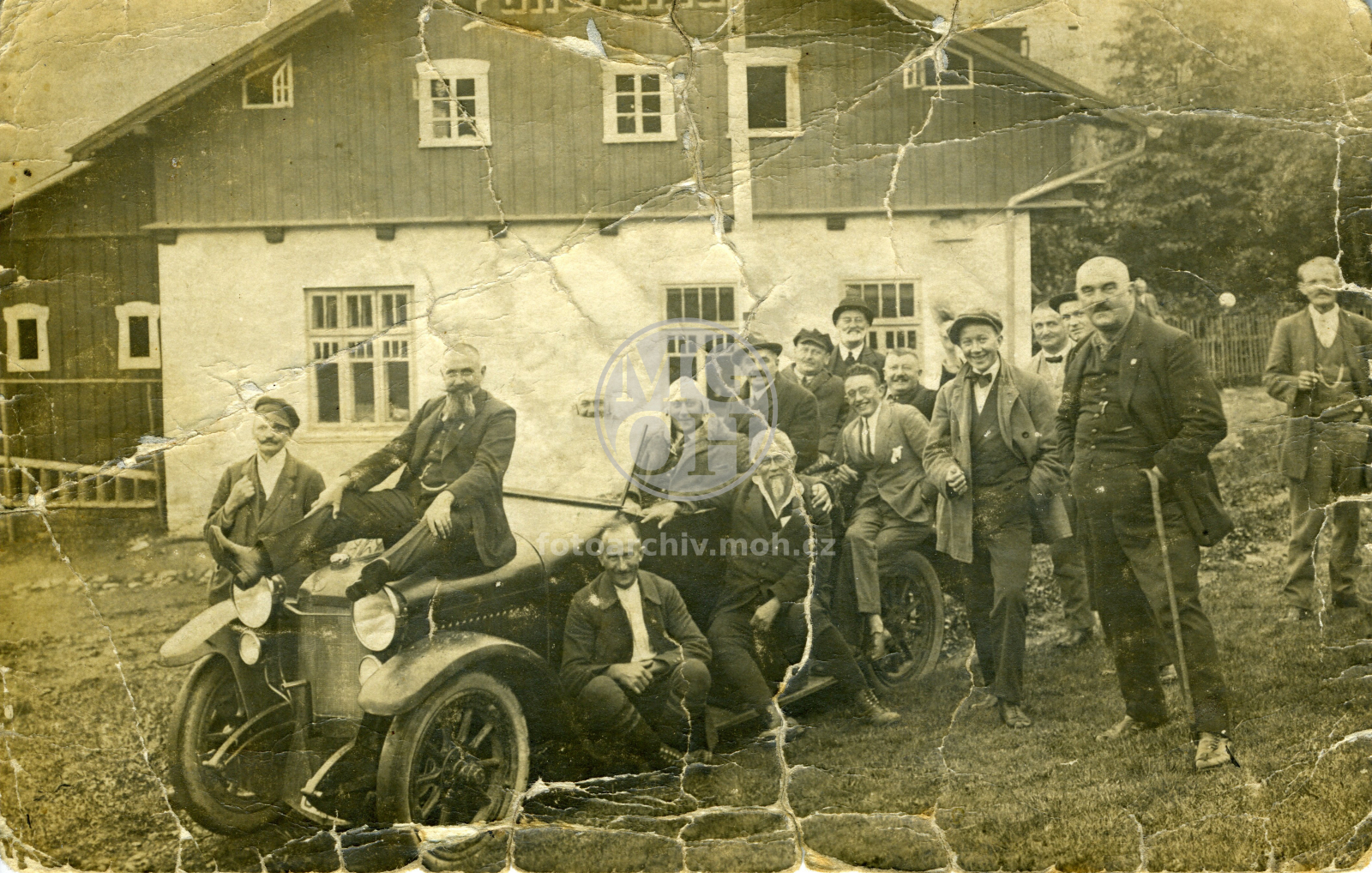 Fotografie - Panoráma, turisté z RK, v čele s JUDr. Štemberkou