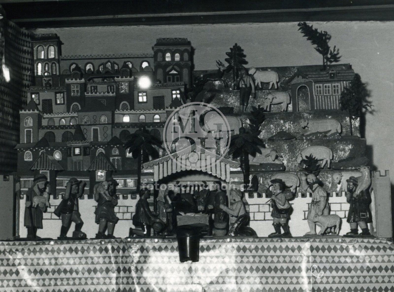 Fotografie - Jesličky, autor - B. Grim, obuvník a tkadlec