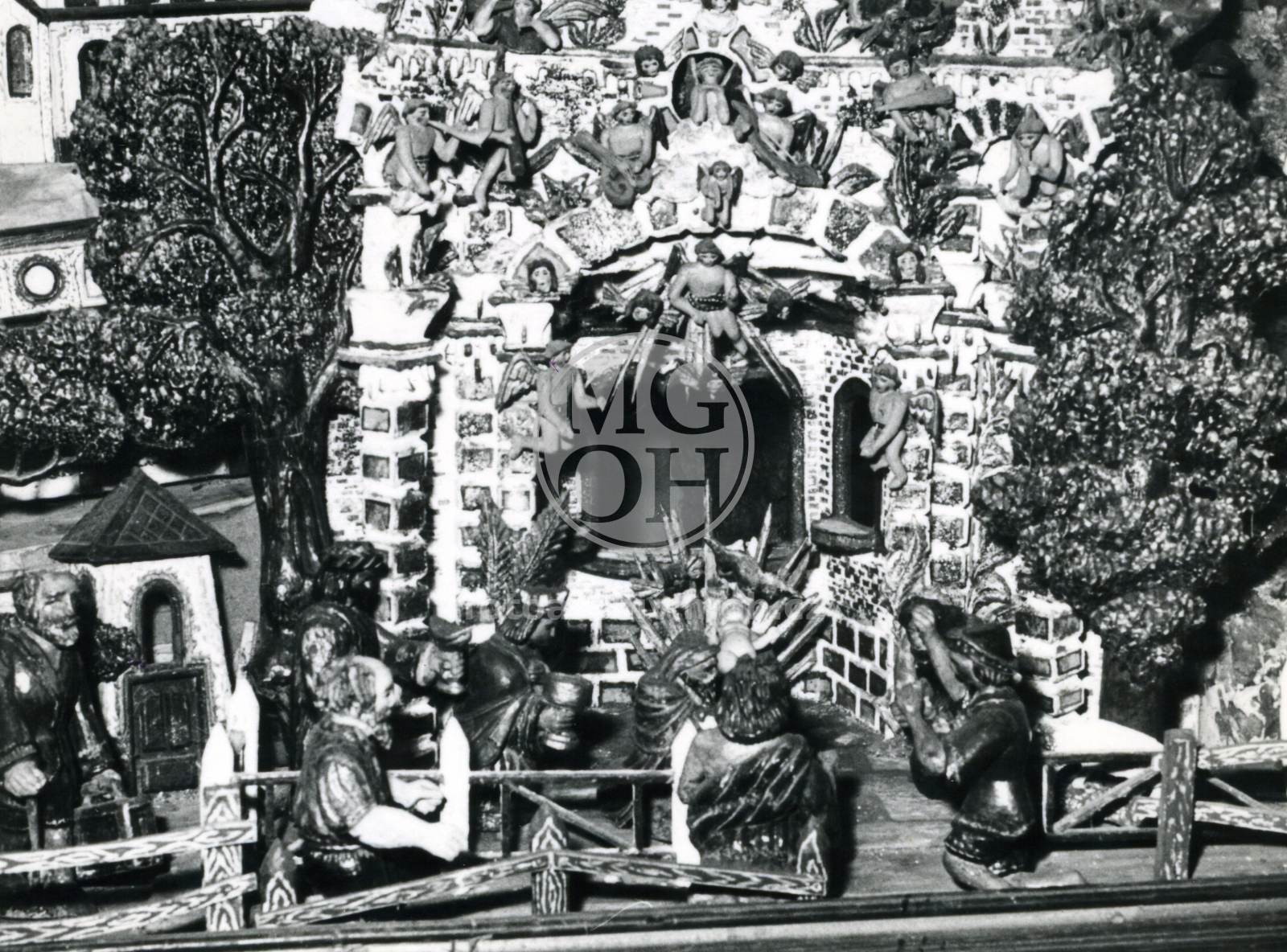 Fotografie - Jesličky, autor - Jos.Livara (1906-1946), (N. Město) N.Hrádek 202