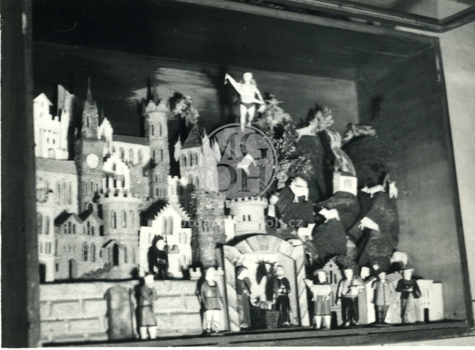 Fotografie - Jesličky Jos. Ditricha z Rampuše * maj.: Mádr, Nemanice čp.1