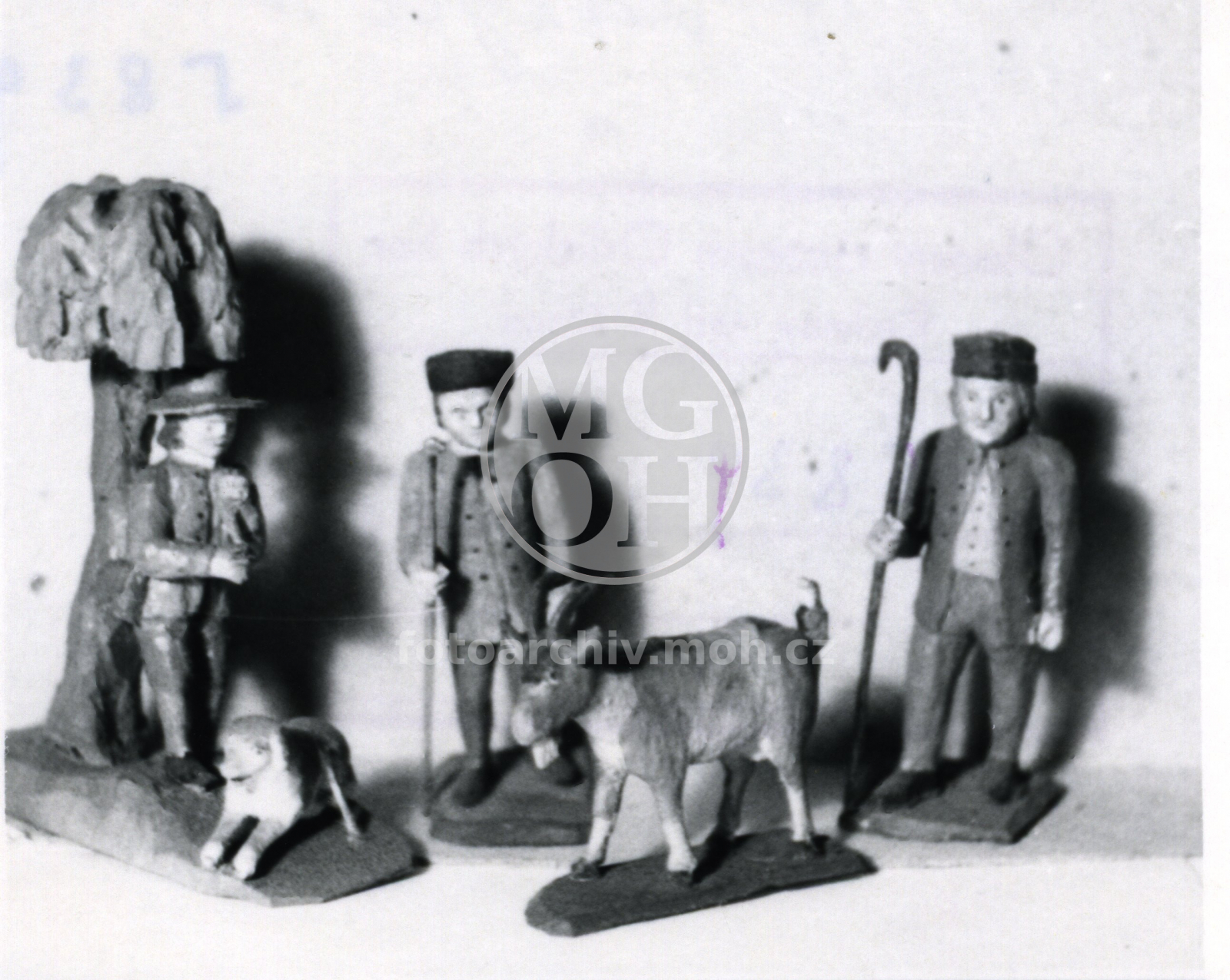 Fotografie - Figurky * maj.: ? Langer z Bělé