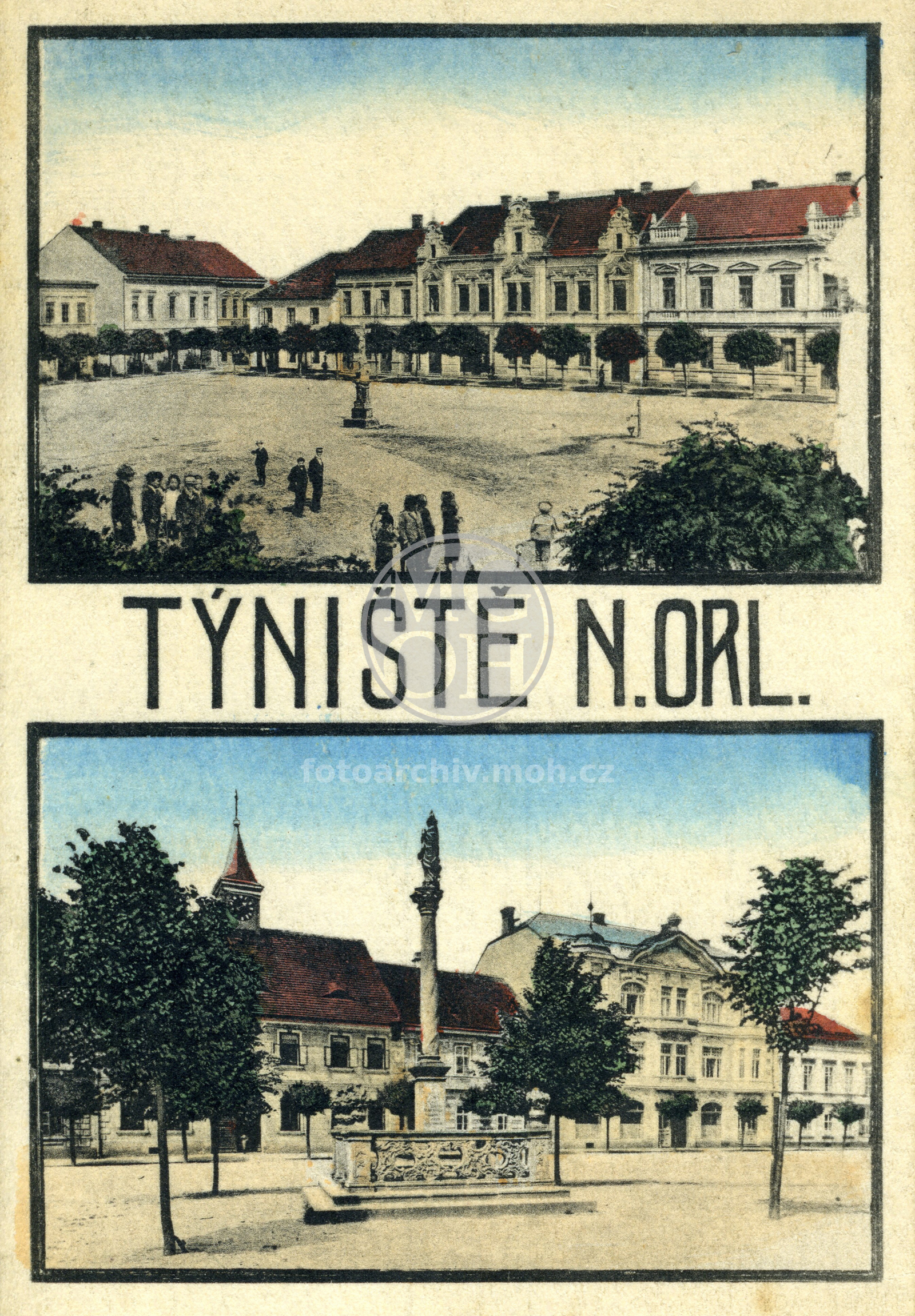 Fotografie - Náměstí - dva pohledy