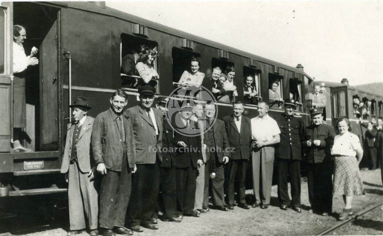 Fotografie - Zájezd na Slovensko pořádaný r.1947 Čs. stranou lidovou