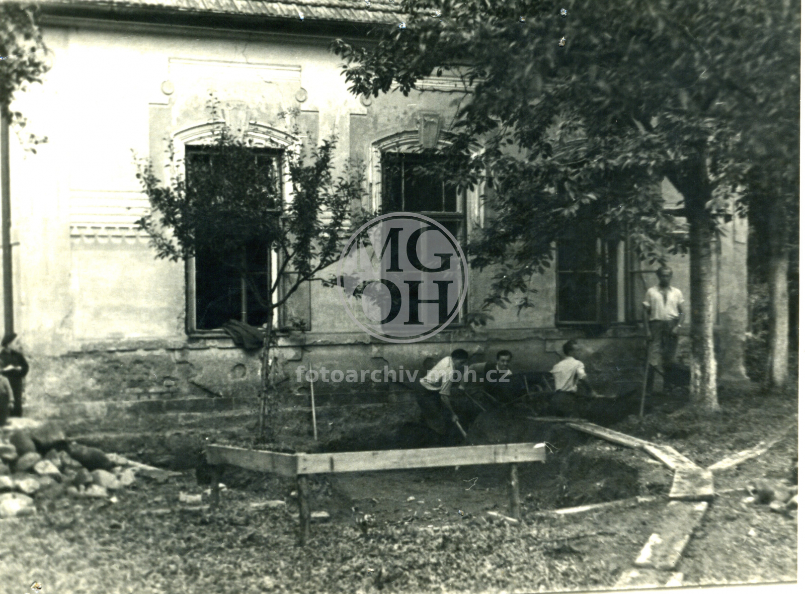 Fotografie - Stavba jeviště