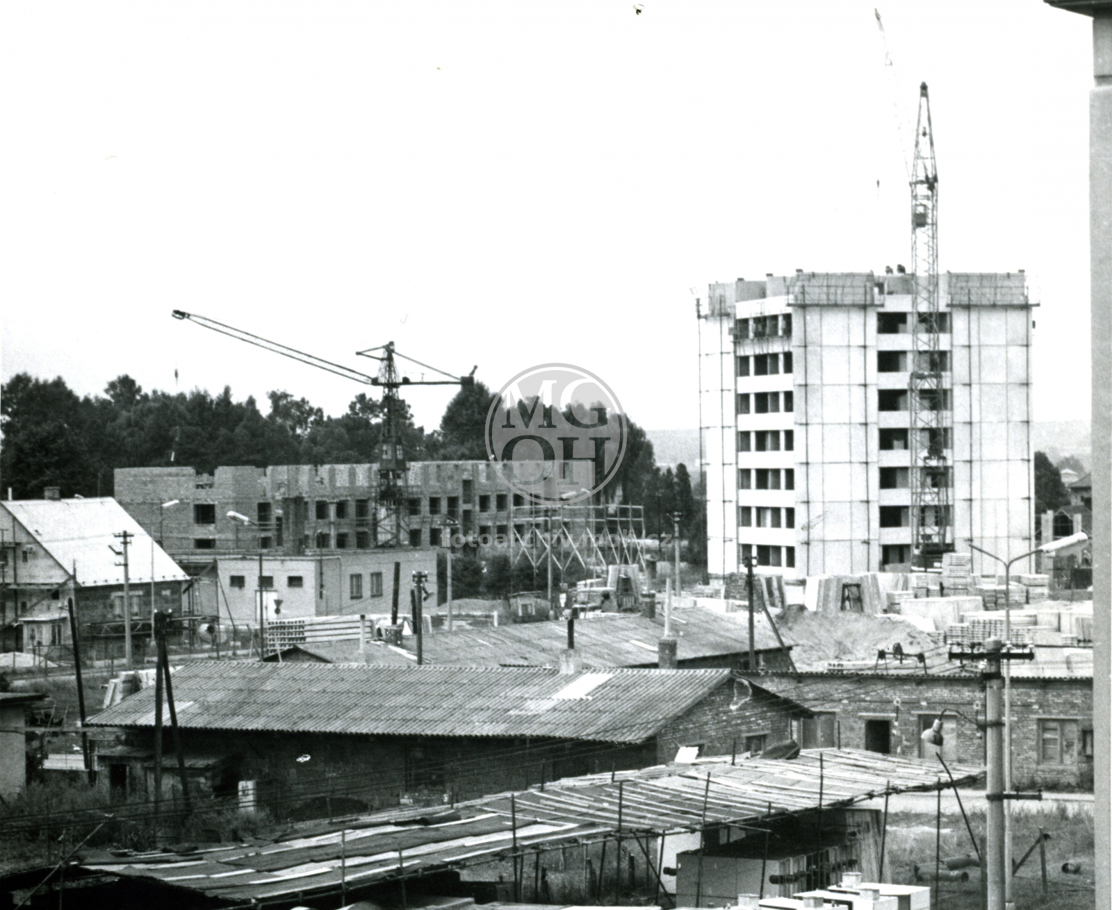 Fotografie - Výstavba sídliště
