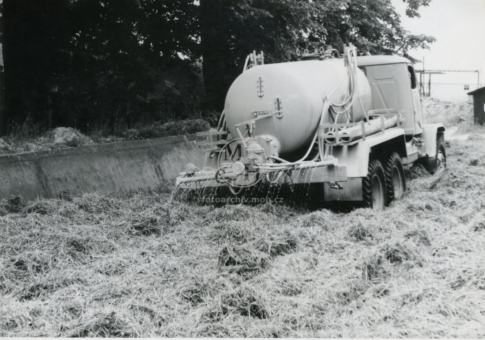 Fotografie - Silážování na farmě Státního statku