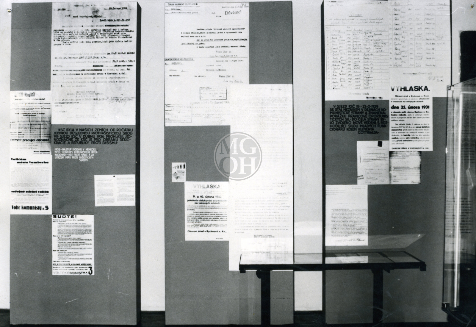 Fotografie - Výstava Dělnické hnutí