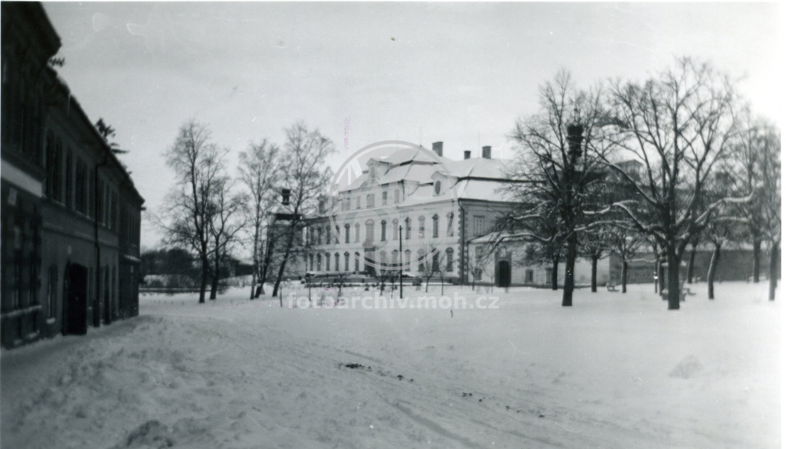 Fotografie - Poláčkovo náměstí v zimě