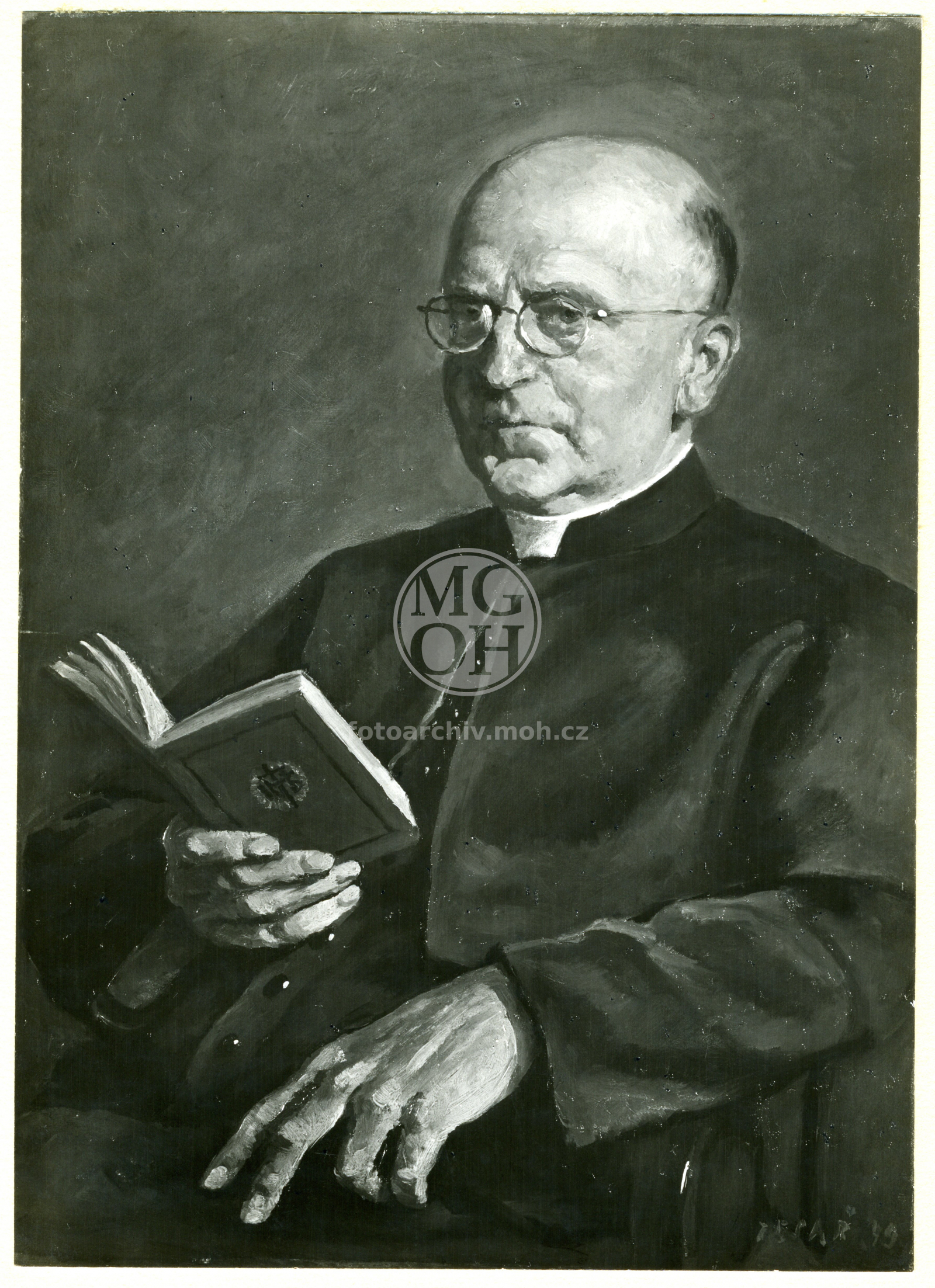 Fotografie - Osoba: Malý Alois, farář (nar. v RK 1893)