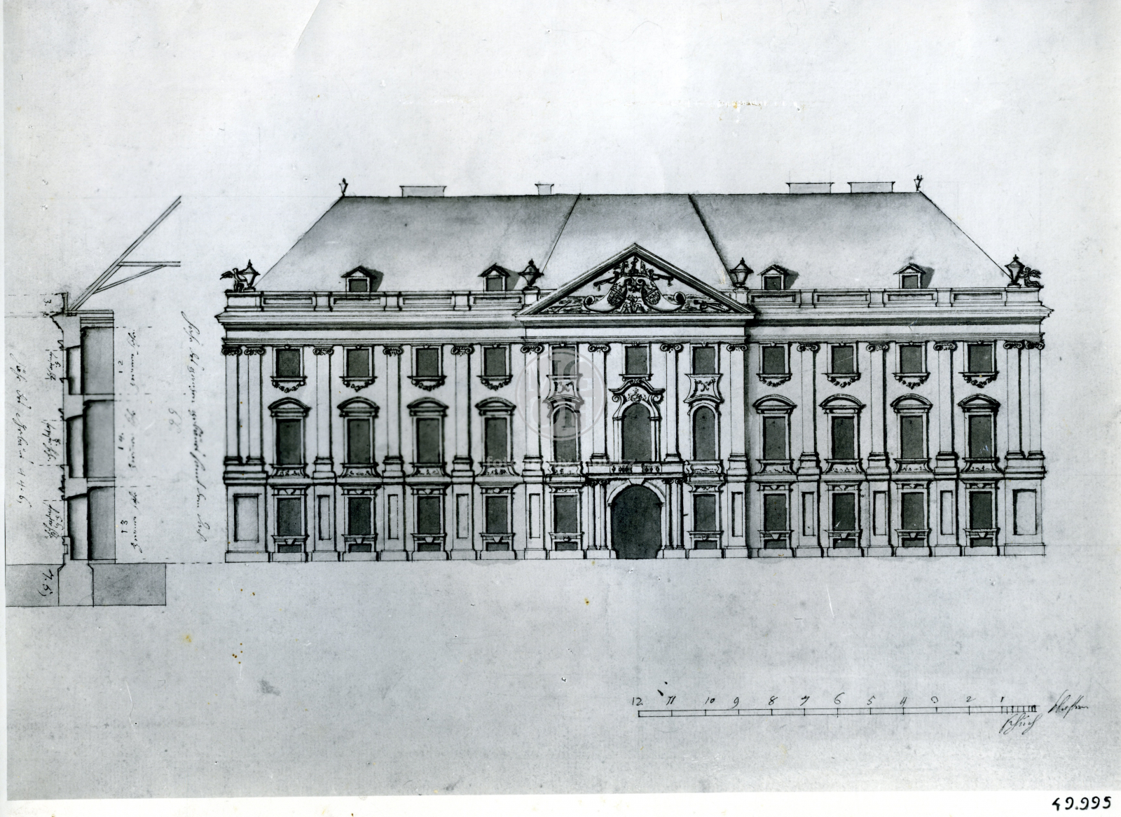 Fotografie - Plánky zámku