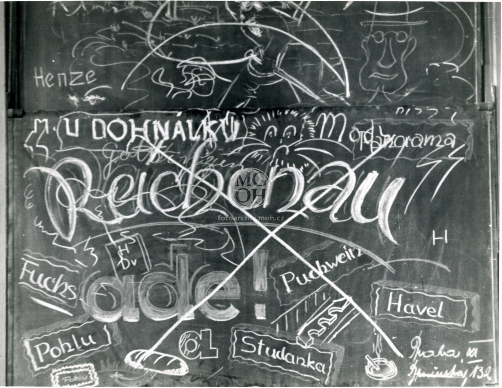 Fotografie - Karikaturní záběry