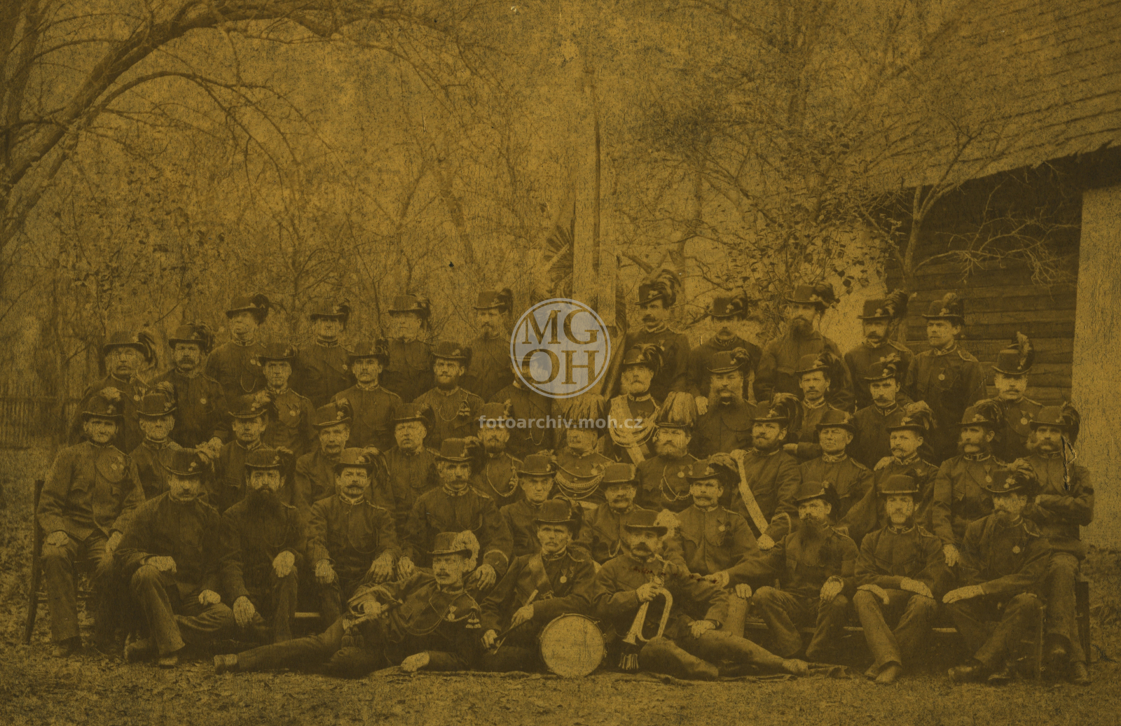 Fotografie - Vojenští vysloužilci