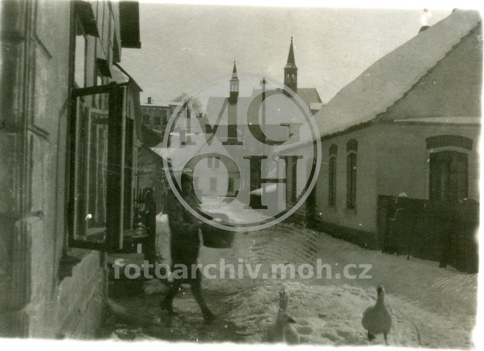 Fotografie - Na Sboře, pohled od řeky