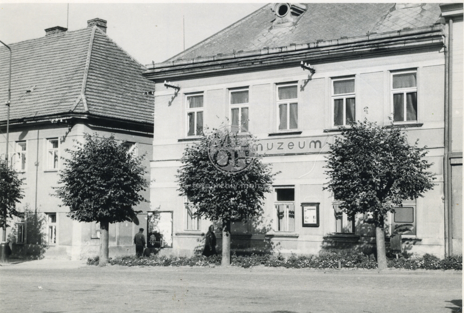 Fotografie - Husovo náměstí čp. 86 od roku 1949 do 70. let  muzeum