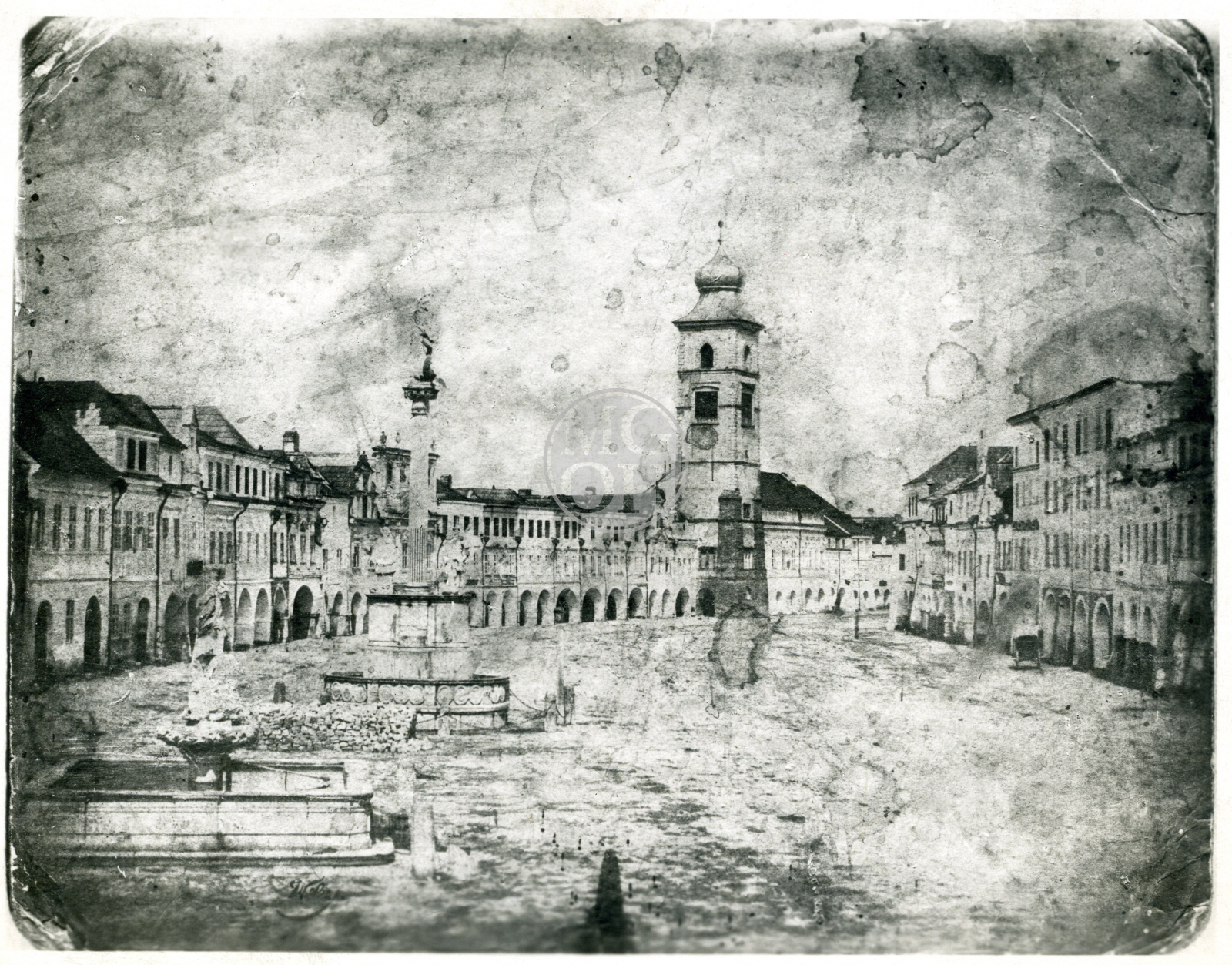 Fotografie - Náměstí (rytina)