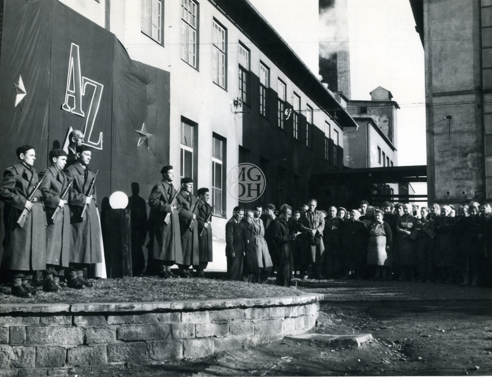 Fotografie - Tryzna za Antonína Zápotockého