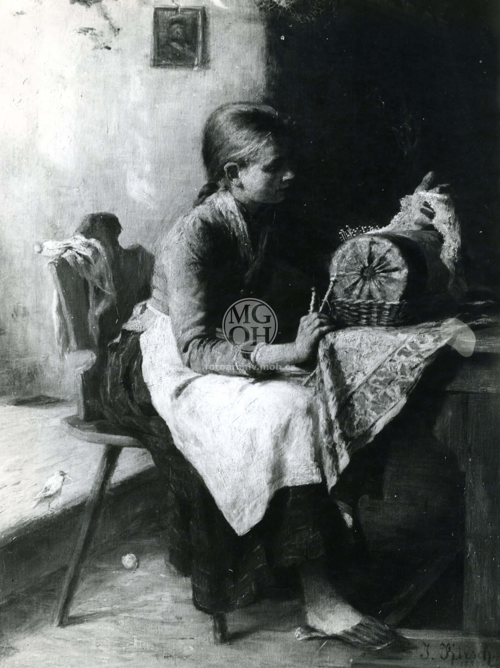 Fotografie - Krajkářka