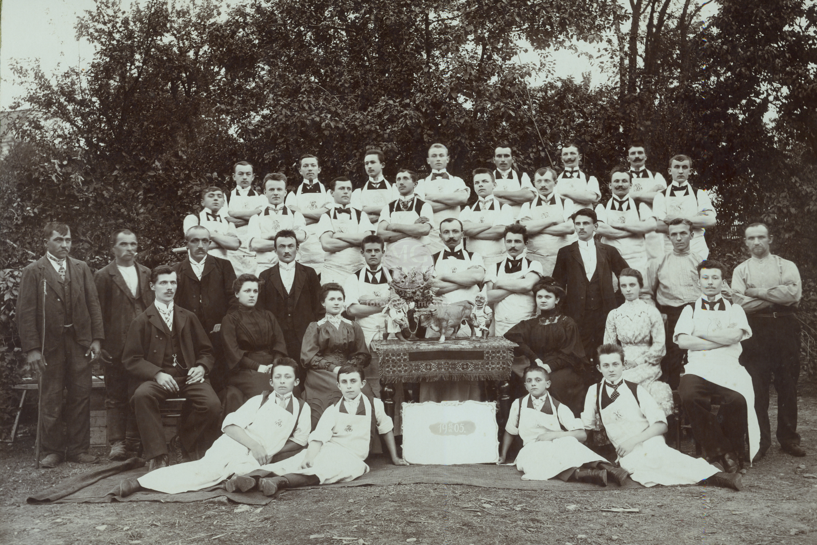 Fotografie - Zaměstnanci fy Kubias