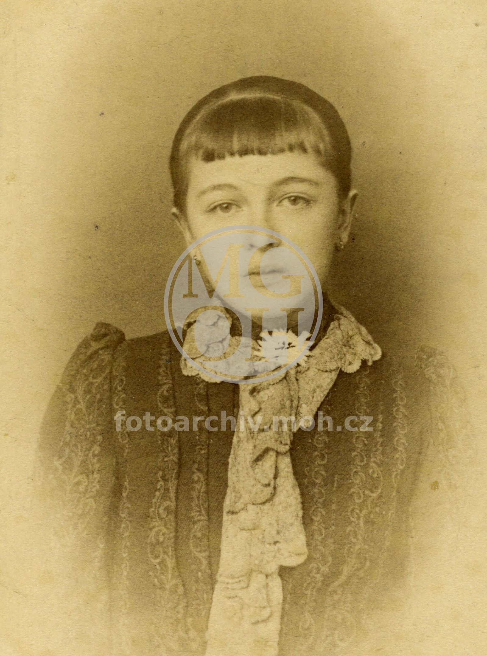 Fotografie - Soubor fotografií rodiny Urbanových, purkmistr Jan Zeman s manželkou