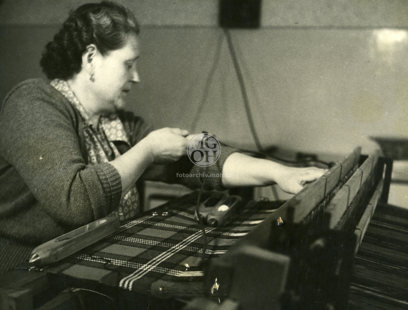 Fotografie - Výroba pletených šál