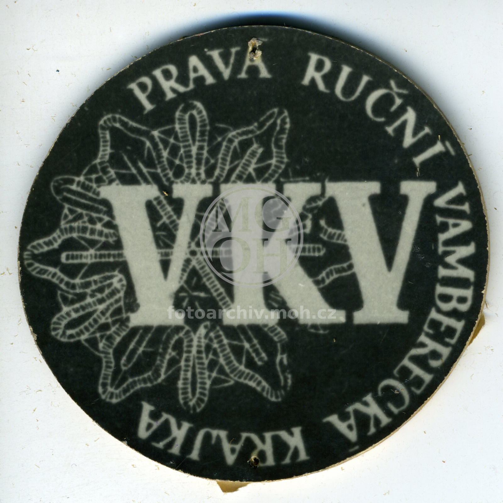 Fotografie - Kulatý znak VKV, malý