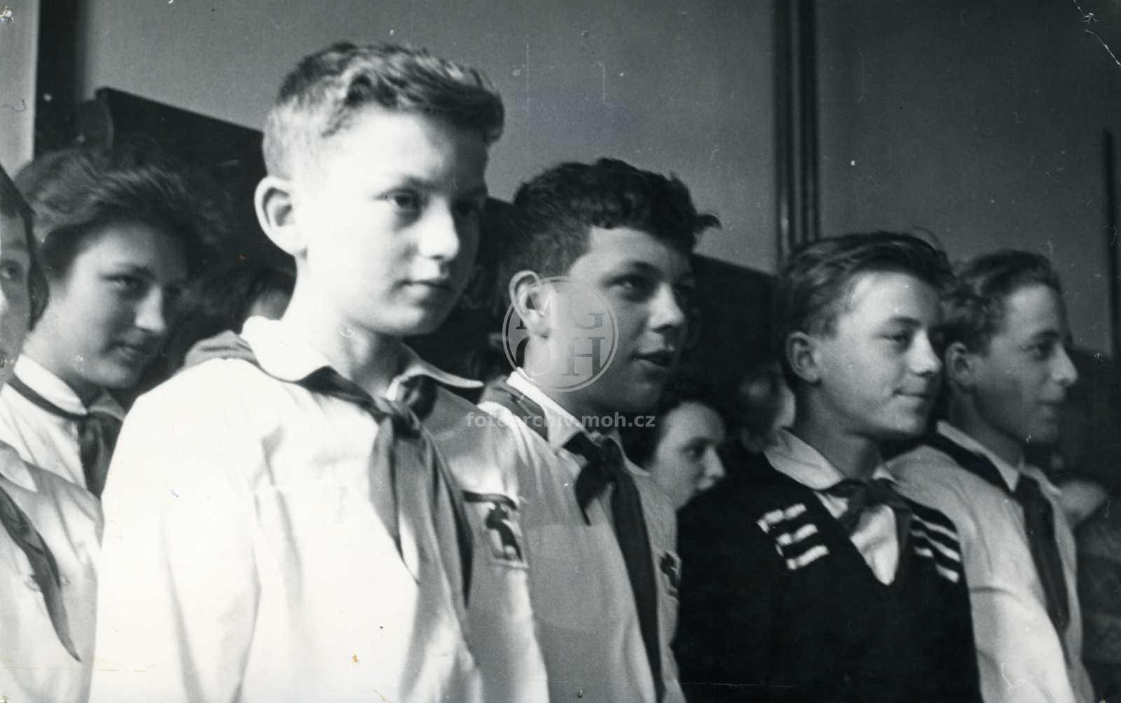 Fotografie - Vystoupení pionýrů