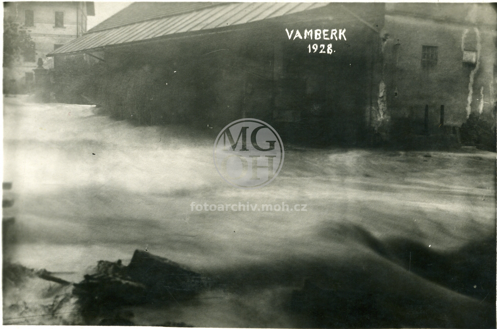 Fotografie - Povodeň u Kubiasových