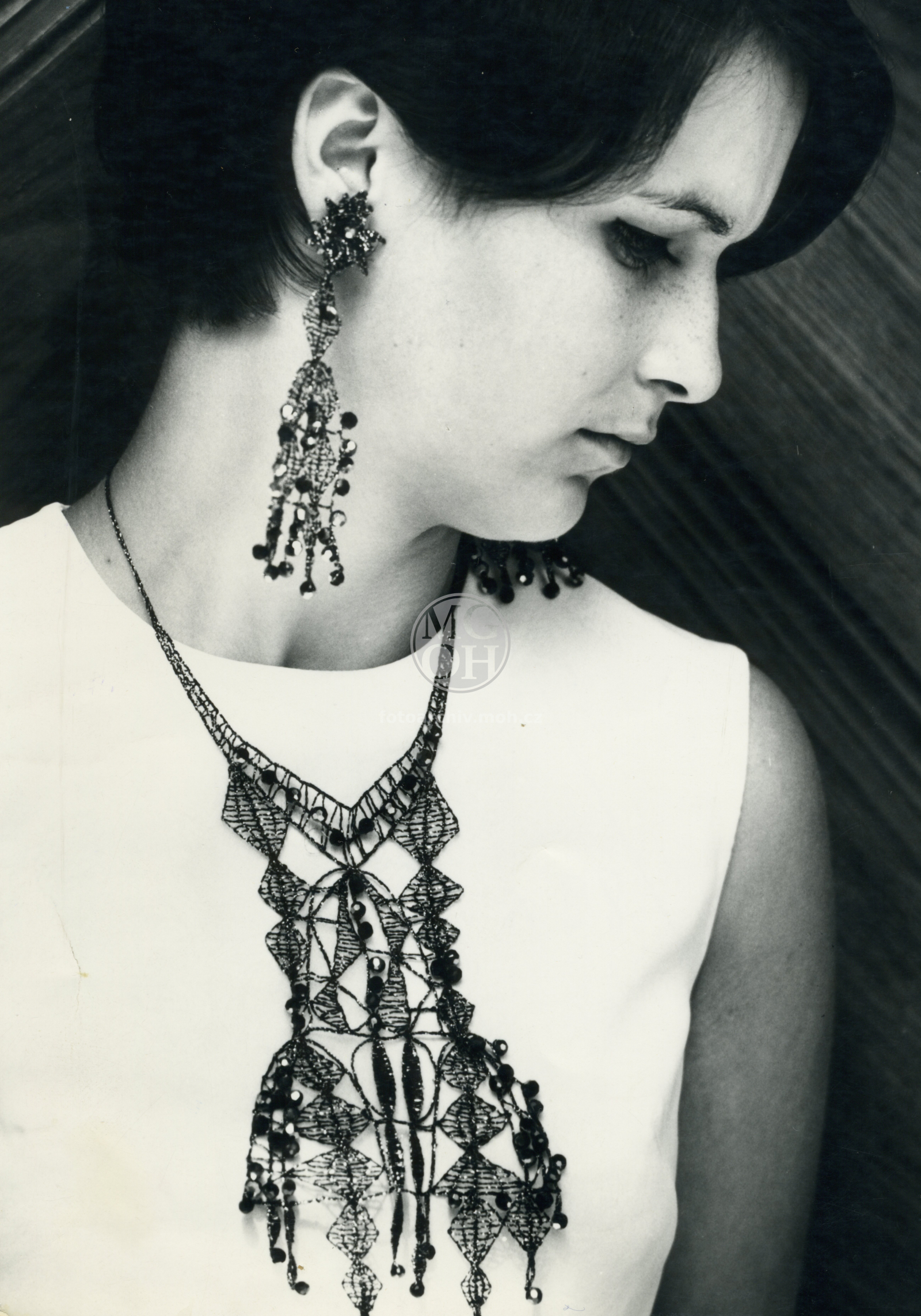 Fotografie - Krajkový náhrdelník