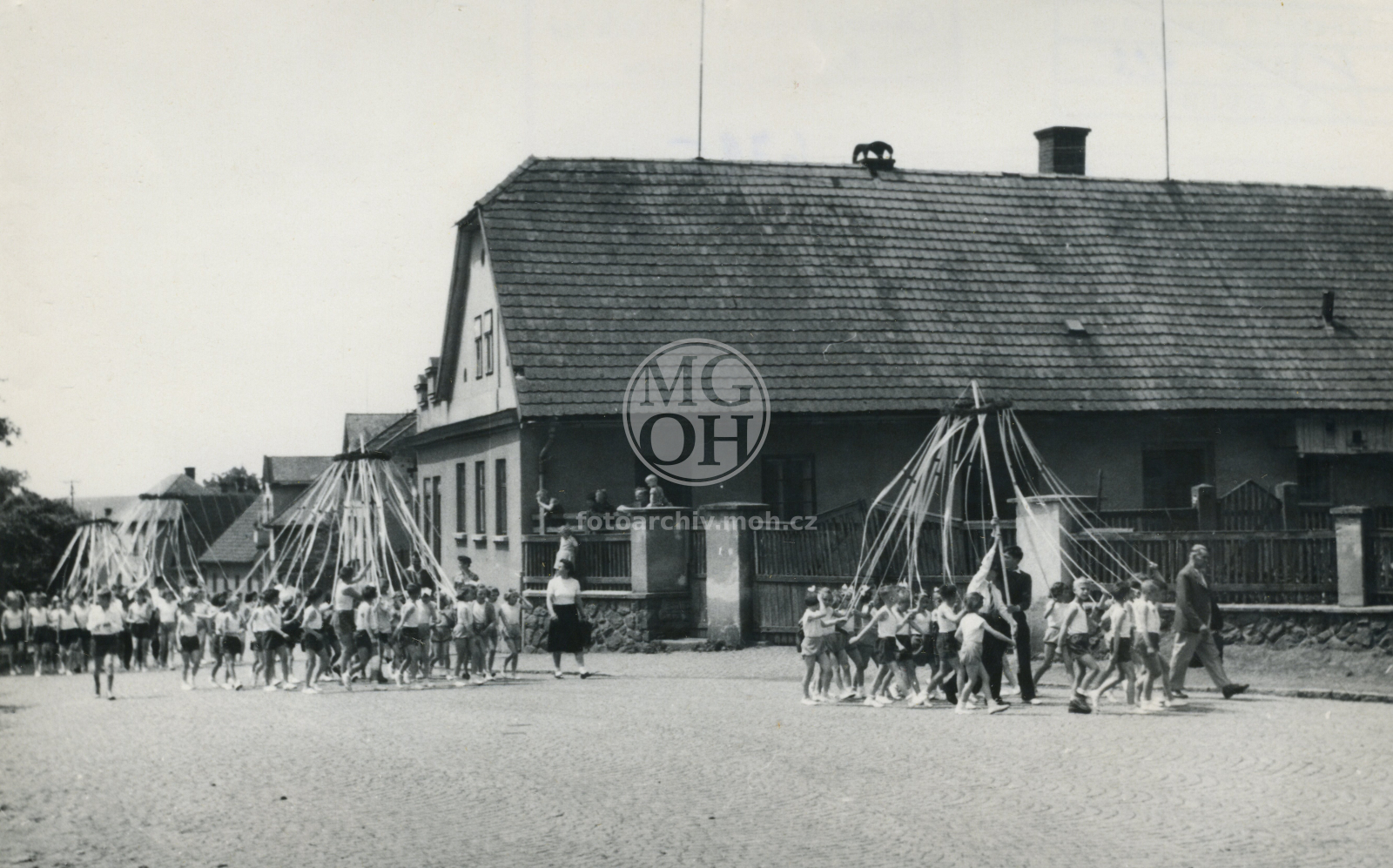 Fotografie - Průvod - spartakiáda