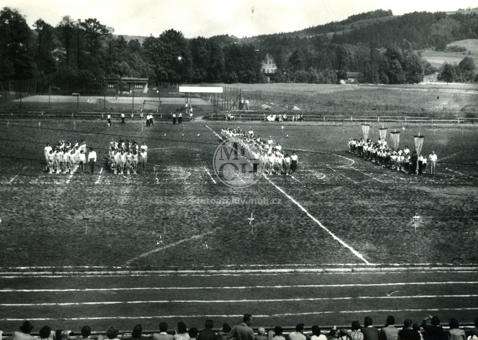 Fotografie - Spartakiáda - nástup