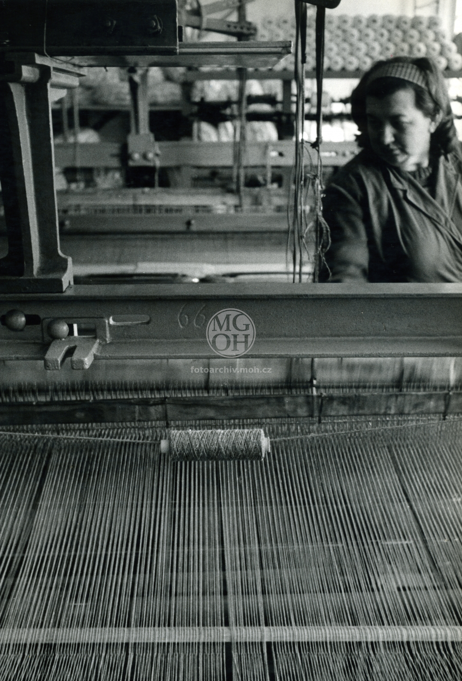 Fotografie - Strojní krajkárna